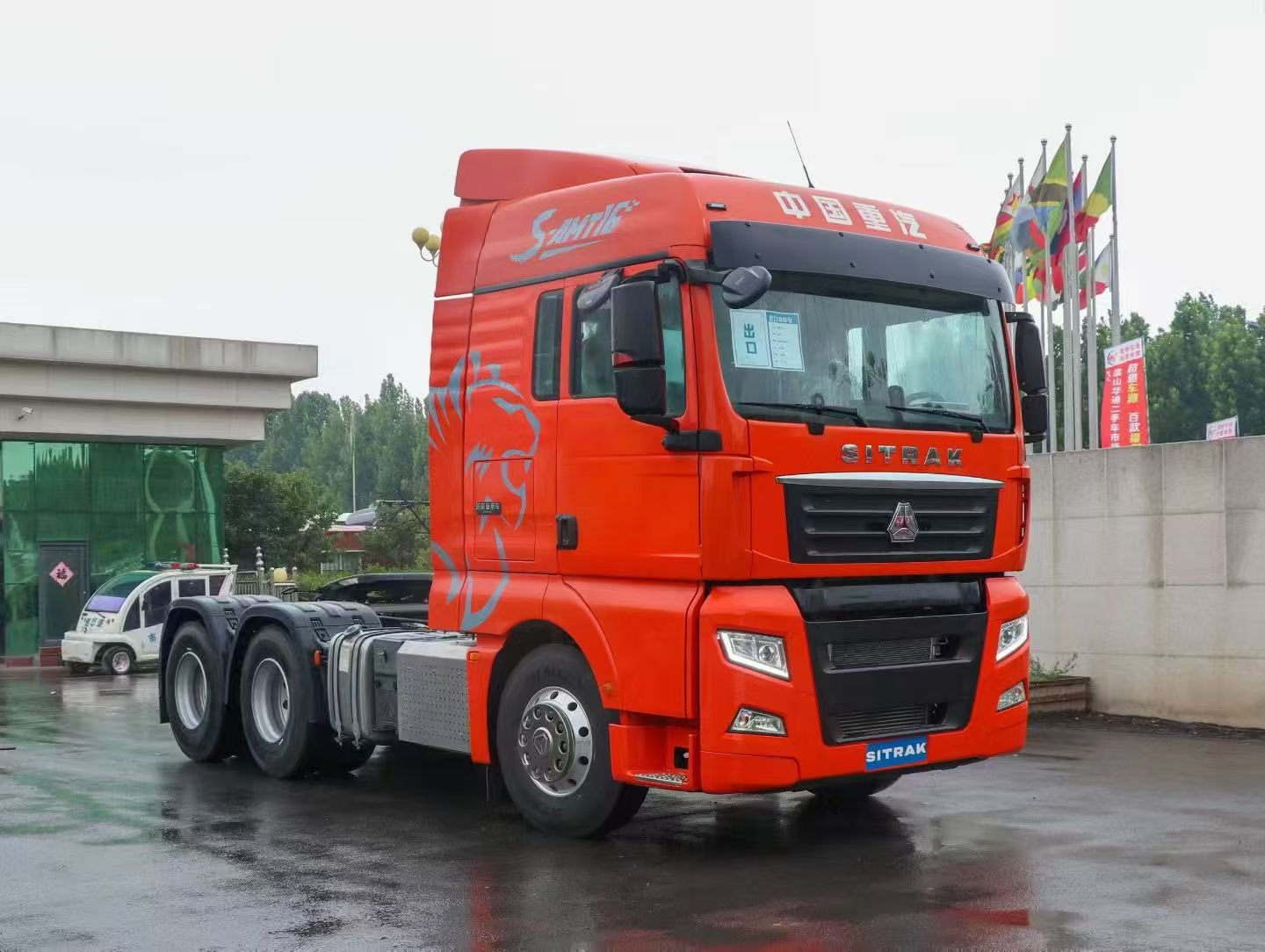 Remanufactured SITRAK C7H 6x4 Tractor Head 480HP Euro 5 Heavy Duty Truck