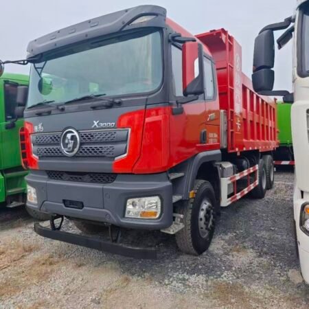 Remanufactured Shacman Delong X3000 6x4 Dump Truck 430HP Euro 5 For Export